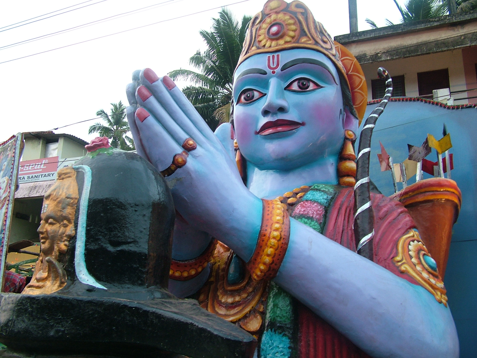 פסל אל בתהלוכה דתית בהודו