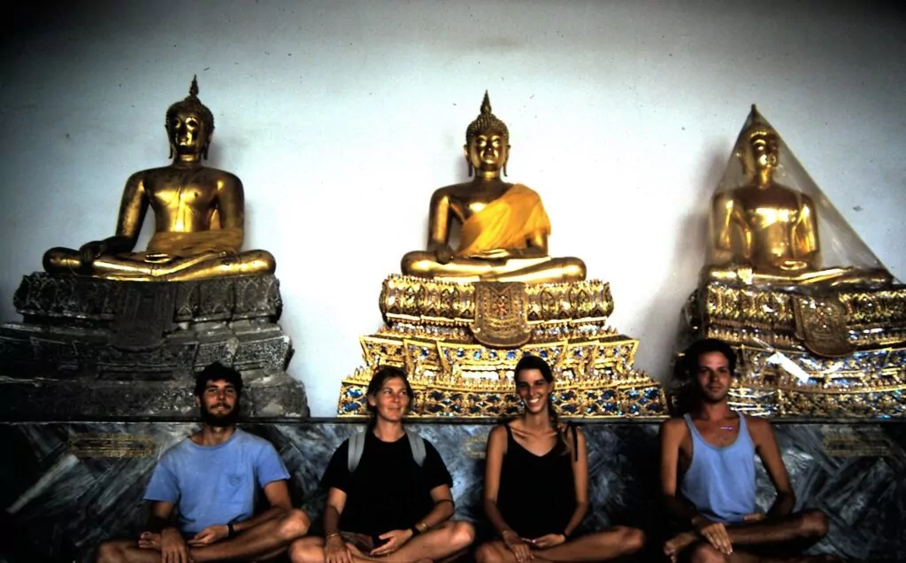 together with our best friends in Bangkok 1985