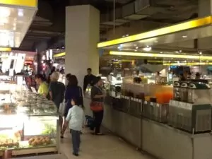 מרכז אוכל קומת מרתף מרכז סיאם פרגון