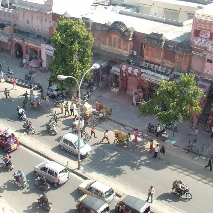 תמיד יש הפתעות ברחובות הודו – תהלוכה בג'יפור
