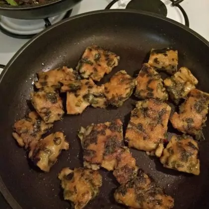 ירוק, צמחוני ומטוגן