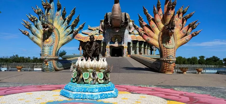 מקדש הפיל באן ראי -Wat Ban Rai מופלא ומפתיע