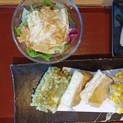 צמחונית רעבה בקיוטו