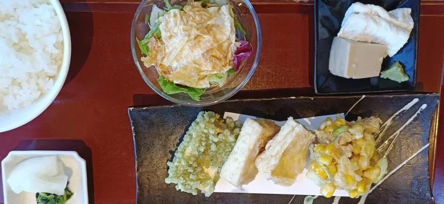 צמחונית רעבה בקיוטו